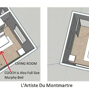 Artiste Du Montmartre Paris